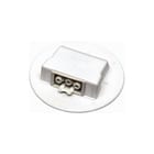 ABB - Hafobox C Deksel voor inbouwdoos wand/plafond Conn.Deks Gst Fem 3P Wt
