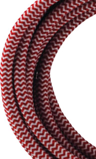 Bailey - Deco Aansluitleiding Textielsnoer 2P Ro/Wi 3M