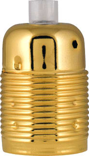 Bailey - Deco Lampfitting Lamph. E27 Metaal Goud