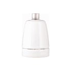 Bailey - Deco Lampfitting Lamph. E27 Porselein Wit