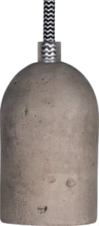 Bailey - BaiLum Deco Pendelarmatuur Lamphouder Set Beton E27