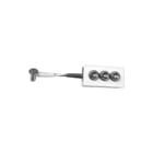 Staubli - Medicalline POAG Potentiaalvereffeningscontactdoos Mcb Potvereff 1,5Mtr Vmb Verd