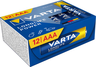 Varta - Batterij, niet oplaadbaar Batt Longlpower Aaa Ds12