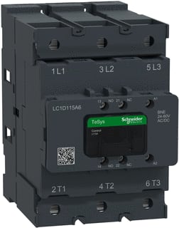Schneider Electric - TeSys Deca Advanced Magneetschakelaar ctr dec 115a 3p 24-60v acdc