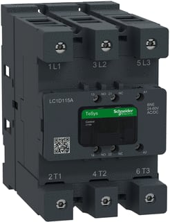 Schneider Electric - TeSys Deca Advanced Magneetschakelaar Ctr Dec 115A 3P 24-60V Acdc