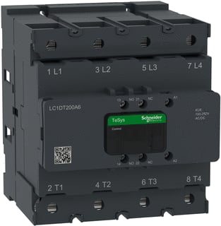 Schneider Electric - TeSys Deca Advanced Magneetschakelaar ctr dec 200 4p 100-250vacdc