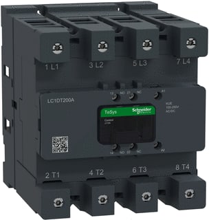 Schneider Electric - TeSys Deca Advanced Magneetschakelaar Ctr Dec 200 4P 100-250Vacdc