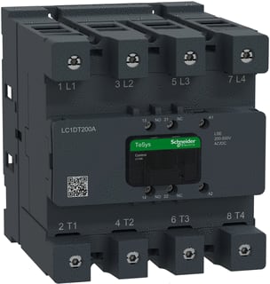 Schneider Electric - TeSys Deca Advanced Magneetschakelaar ctr dec 200 4p 200-500vacdc