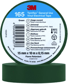 3M - TEMFLEX™ 165 Zelfklevende tape Temflex Isoltape Gr 15X10M