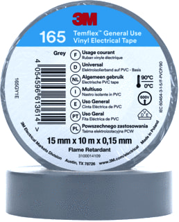 3M - TEMFLEX™ 165 Zelfklevende tape Temflex Isoltape Grs15X10M