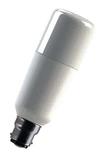 General Electric - Bright Stik LED-lamp led b22d 100-240v 12w/830