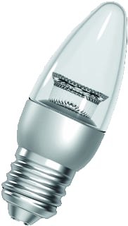 GE - Energy Smart LED-lamp bail ledcandle e27 4w/827 dimm