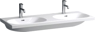 Laufen - LUA Wastafel / Fontein Dub 120 Wit