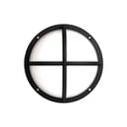 DEFA - Neptune 001 Plafond-/wandarmatuur nept 001 cross e27 60w zw