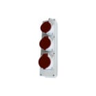 Hateha - MVD CEE-contactdoos combinatie Multiverd Mvd003 3X5P 16A