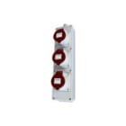 Hateha - MVD CEE-contactdoos combinatie Multiverd Mvd002 3X4P 16A