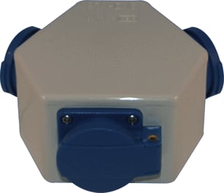 Hateha - HD Contactdooscombinatie Nyl Wcd Ra Hd16 3V Wd Hng