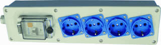 Hateha - VD Contactdooscombinatie Wcd Ra 4V Vd16/4Kb1 Als16