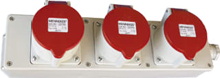 Hateha - MVD CEE-contactdoos combinatie Multiverd Mvd005 3X5P 32A