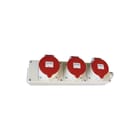 Hateha - MVD CEE-contactdoos combinatie Multiverd Mvd005 3X5P 32A