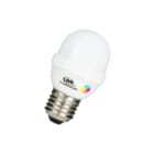 MK - Golf Ball LED-lamp Bail Led12 Bl E27 240V1.5W Rgb