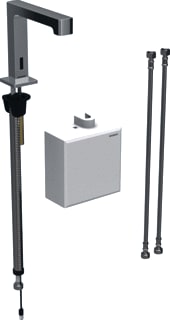 Geberit - Brenta Wastafelmengkraan (opbouw) batt kr m meng