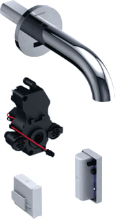 Geberit - Piave Wastafelmengkraan (opbouw) wnd gen 220 meng
