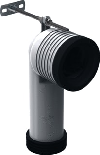 Geberit - Monolith Aansluitgarnituur wandcloset Aansl.Set Alpwit