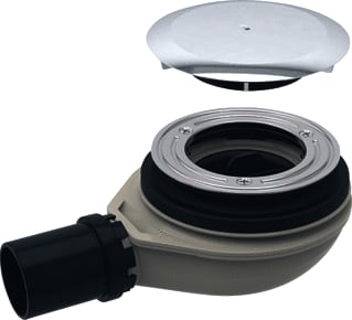 Geberit - Setaplano Sifon voor bad/douchebak/vloer Dchebsif De Wslot 30 Pehd