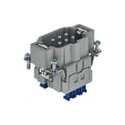 Harting - Contactblok v rechthoekige connect. Han 6Es Press - M