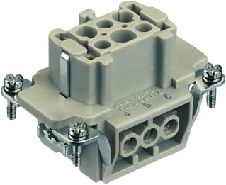 Harting - Contactblok v rechthoekige connect. 09360062701