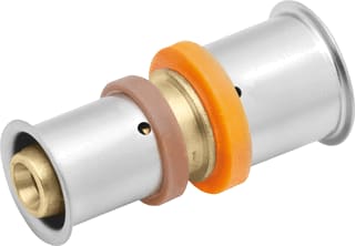 VSH - UltraPress K7012 Fitting met 2 aansluitingen Up Verloop Ff 25X16