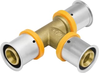 VSH - UltraPress K7240 Fitting met 3 aansluitingen Up T-Stuk Fff 16
