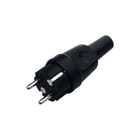 Kalthoff - 341 Geaarde stekker Contactstop Ra Volrubber