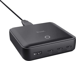 Trust - Accu v mobiele en draadloze tel. Maxo 100W 4Port Oplader