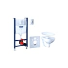 Grohe - Solido Bau Ceramic Inbouwelement wandcl. en spoelresrv wc-pack 5 in 1