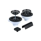 Grohe - Afvoerplug korfplug set, 2 spoelbak