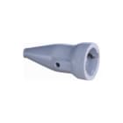 ABL - Koppelcontactstop (geaard) koppcontst pvc ra wit