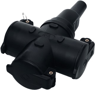 Kalthoff - 353 Koppelcontactstop (geaard) Koppcontst Volrubb 3V Ra