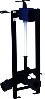 Delabie - Tempofix 3 Inbouwelement wandcl. m/drukspoeler Tempofix3 Vrwandsyst. Wc