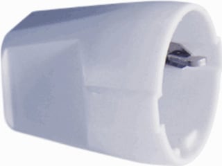 ABL - Koppelcontactstop (geaard) koppcontst ra thermo  zwit
