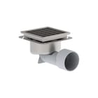 Aquaberg - Business Line Compact Vloerput met 1 aansluiting Bluc Vloerpt Rvs 197X197