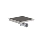 Aquaberg - Business Line Compact Vloerput met 1 aansluiting Bluc Keukengoot Rvs 497X497Mm