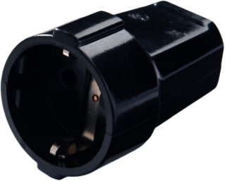 Martin Kaiser - 634 Koppelcontactstop (geaard) Koppcontst Ra 10A Zwart