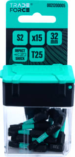 TRADEFORCE - Bitset 32Mm Impact Torx T25 Ds15