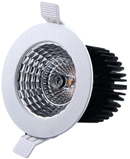 Interlight - Camita Downlight/spot/schijnwerper downl 10w 60gr 3k ip20