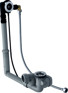 Geberit - Badafvoer-inlaatcombinatie Badafvoer D52, L=28Cm