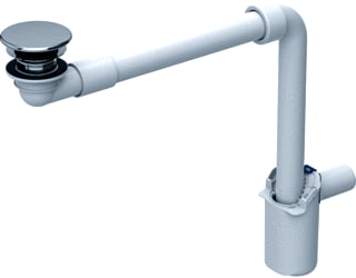 Geberit - P-, S-, beker sifon Sifon Gl-Chr