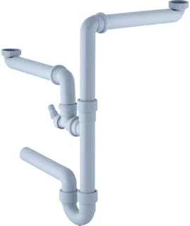 Geberit - P-, S-, beker sifon Sifon 40Mm