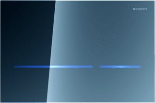 Geberit - Sigma80 Elektrische besturing spoelsysteem Bed Pan Sq Gls